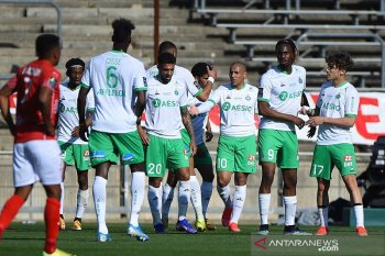 Hattrick Khazri bawa Saint-Etienne kian jauhi zona degradasi