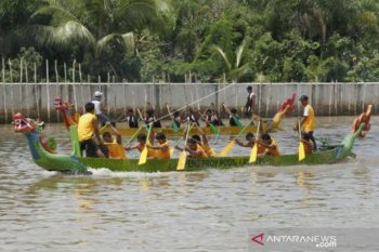 Dayung Kalsel matangkan latihan di Danau Riam Kanan untuk PON XX Papua