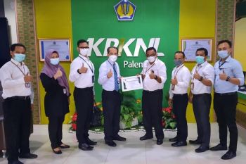 Bank BRI Cabang Kayuagung dapat apresiasi KPKNL Palembang