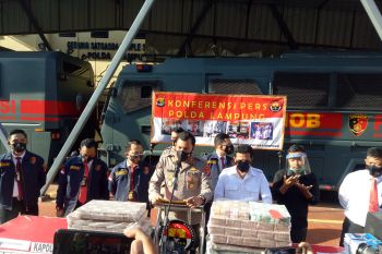 Polda Lampung ungkap kasus korupsi pembangunan jalan senilai Rp147 miliar