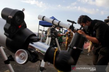 Pemantauan hilal di Makassar