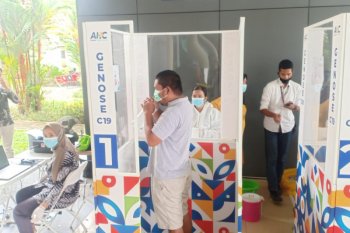 Kantong udara untuk tes GeNose di Bandara Jambi disiapkan 500 unit per hari