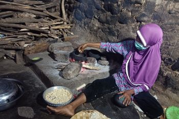 Jagung titi dan nuansa Ramadhan di Negeri Lamahala, Flores Timur