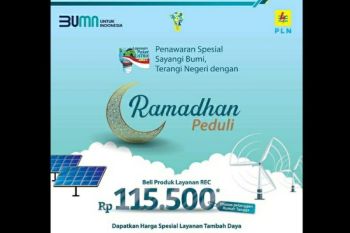 Produk REC, menjaga bumi sekaligus berbagi dengan sesama