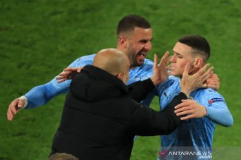 Guardiola sebut Manchester City terus membangun sejarah