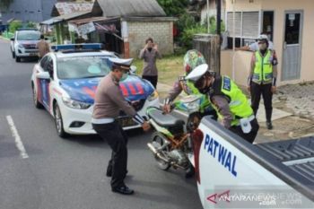 Polisi razia knalpot Racing selama Ramadhan