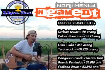 Donasi untuk Korban Bencana NTT dari wisata sawah Grebeq Ayem