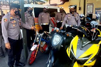 Pengendara penindakan operasi balap liar didominasi anak di bawah umur