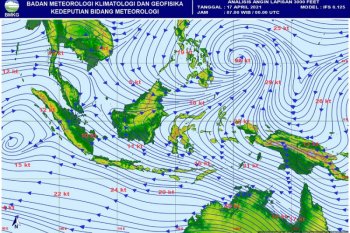 BMKG keluarkan peringatan dini hujan lebat di sebagian  wilayah