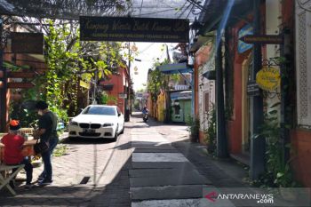 Kampung Batik Kauman Solo mulai menggeliat