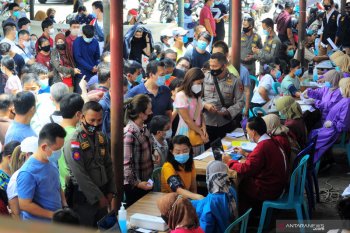 Kabar dari Jambi - Tujuh daerah di Jambi zona oranye COVID-19