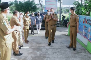 Wakil Bupati Pringsewu pimpin apel aparatur Pekon Fajar Agung