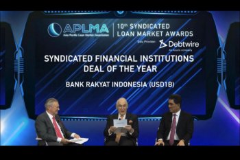BRI raih penghargaan Syndicated Financial Institution Deal of the Year