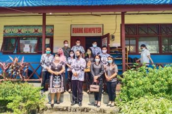 DPRD Gumas pantau ujian sekolah di SMPN 1 Kahut