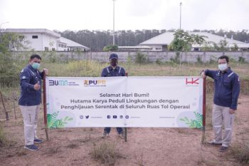 HK Ruas Bakter tanam 1.000 pohon trembesi peringati Hari Bumi