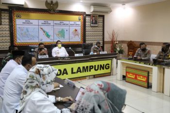 Gubernur dan Kapolda Lampung ikuti arahan Kapolri terkait pengamanan Idul Fitri