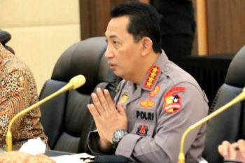 Rakor jelang Idul Fitri, Kapolri sebut keselamatan rakyat hukum tertinggi