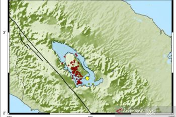 BMKG mencatat Kabupaten Samosir diguncang 63 gempa dangkal sejak Januari 2021