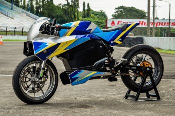 Motor listrik sport karya anak bangsa akan diuji hingga ke Mandalika