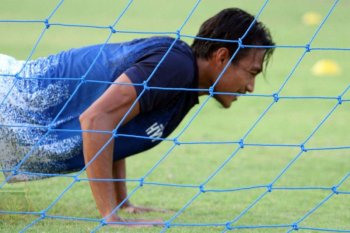 Hansamu Yama kian bersemangat latihan di bulan Ramadhan