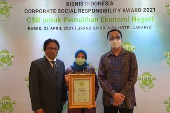 PLN Raih Platinum di Ajang BISRA Award 2021