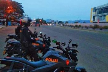 Polres Mamuju kandangkan kendaraan yang terlibat balap liar