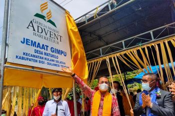 Wabup Sigi berharap gereja berpartisipasi sukseskan pembangunan daerah