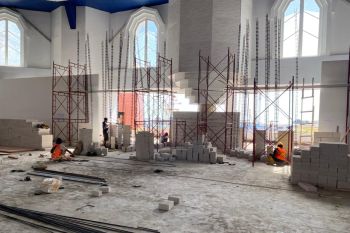 Pembangunan Masjid 99 Kubah di Makassar dijadwalkan rampung 2022