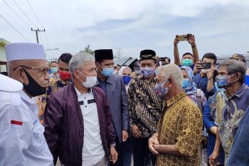 Bupati OKI minta lima rumah hangus terbakar di Desa Terusan Laut dibangun ulang