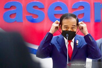 Ucapan terima kasih Presiden Jokowi atas bantuan negara sahabat mencari  KRI Nanggala-402