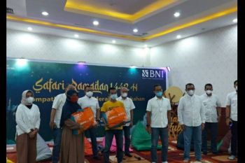 BNI gelar safari Ramadhan 1442 H di Kota Padang berbagi "Bersama Meraih Keberkahan"