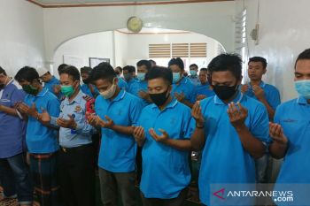 Ini bentuk duka cita pegawai dan warga binaan Rutan Maninjau untuk awak kapal KRI Nanggala-402