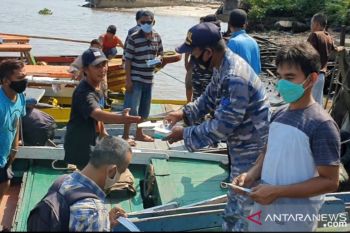 TNI-AL gencar edukasi prokes bagi masyarakat di perairan