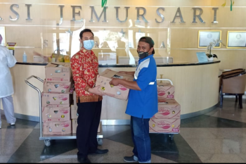Sunpride salurkan bantuan kepada masyarakat dan RS