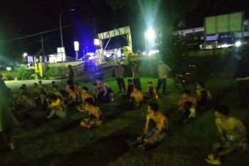 Polsek Batukliang amankan 31 sepeda motor peserta balap liar
