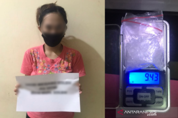 Polisi tangkap ibu rumah tangga di Kendari akibat jadi pengedar sabu