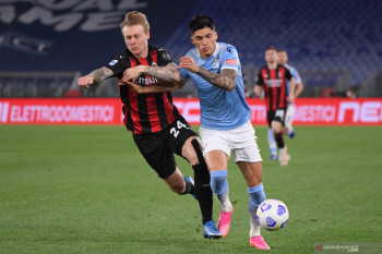 Lazio hidupkan asa lolos ke Liga Champions usai taklukan AC Milan