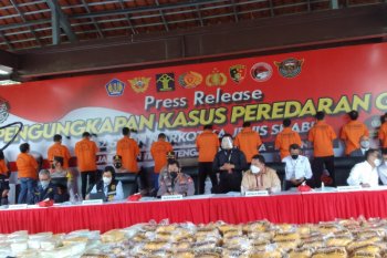 Polri ungkap kasus peredaran 2,5 ton narkotika jenis sabu-sabu