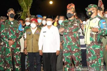 Pangdam IX/Udayana meninjau lahan "food estate" di Sumbawa Barat