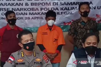 Polda Kaltara amankan 39.935 butir dobel L pesanan pemuda Tanjung Selor