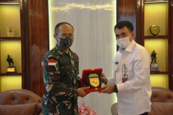 Pangdam XVII/Cenderawasih terima kunjungan tim Kemenhan RI