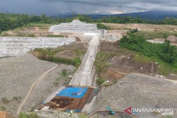 WIKA: Konstruksi bendungan Kuwil-Kawangkoan Sulut tahan gempa