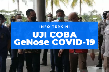 Ujicoba GeNose di Bandara Hang Nadim Batam