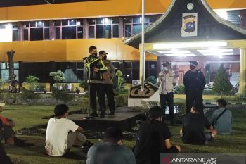 Terjaring Operasi Yustisi, seorang pelanggar dinyatakan reaktif COVID-19