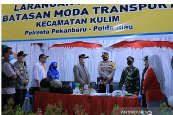 Cegah mudik, Pekanbaru pastikan sudah menyekat empat pintu masuk