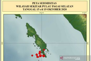 Gempa bumi 6,1 guncang Kepulauan Mentawai