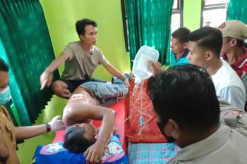 Dua remaja aniaya seorang pria dan hujam tombak berkali-kali ke tubuh korban