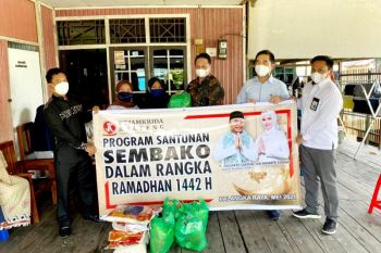 Jamkrida Kalteng berbagi di bulan suci Ramadhan