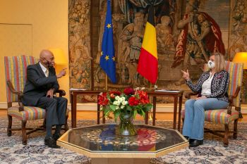 Dubes RI temui ketua parlemen Belgia bahas kerja sama