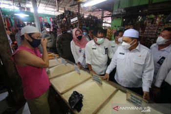 Wakil Bupati sidak pasar monitoring harga bahan pokok